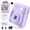 Purple, variant on Zostuic Kids Instant Print Camera 30MP Digital Video Camera for Toddler Age 3-12 Years Old Selfie Camera Toy  with 32GB Memory Card and 4 Rolls of Printing Paper Pink