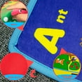 thumbnail image 3 of beetoy Baby Play Mats for Floor Crawling Mat Baby Play Rug Foldable Non-Slip Thick Plush Surface Animal Alphabet Play Mat for Baby (59 * 44 Inch, 6mm), 3 of 8
