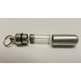 thumbnail image 3 of Brushed Silver OPEN HEART CREMATION URN with Engraved Heart - Includes Velvet Pouch, Ball Chain &amp; Fill Kit, 3 of 3