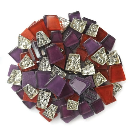 Cut Out Assortment - Crafter's Cut Pre-Cut Mosaic Assortment - Jazz Color Family, 8 oz