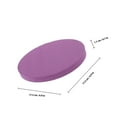 thumbnail image 5 of OULII 1Pair Round Purple Yoga Cushion Tpe Material Knee Elbow Protective Pad for Pilates, 5 of 6