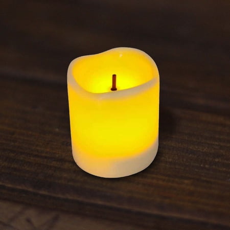 MAINSTAYS UNSCENTED FLAMELESS LED VOTIVES, IVORY, 12 COUNT