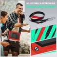thumbnail image 6 of For Samsung Galaxy Tab A9+/A9 Plus Case 11 inch, 360 Rotating Shockproof Cover with Stand, Handle, Shoulder Strap (2023, SM-X210/X216/X218), Red, 6 of 7