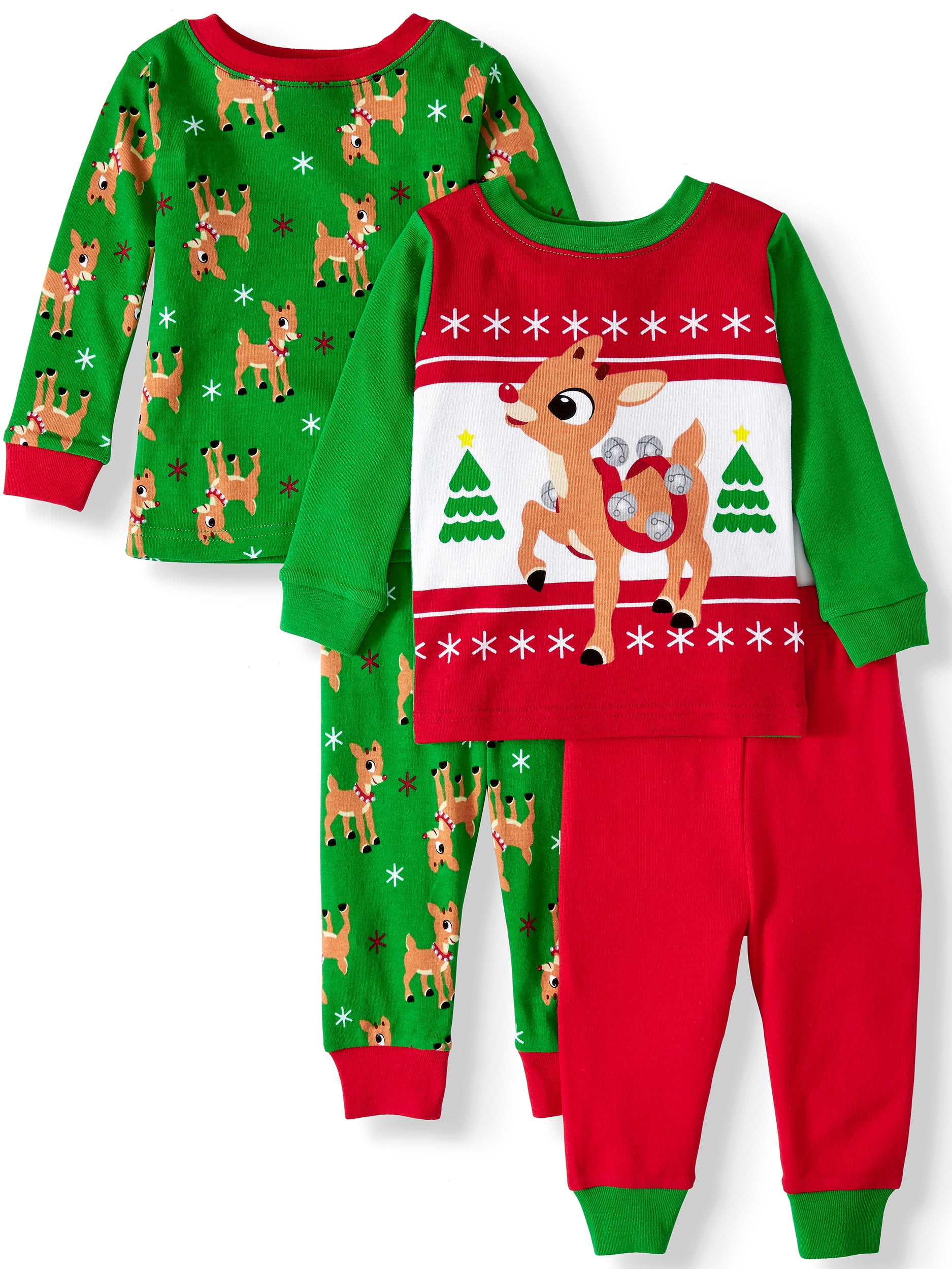 rudolph baby pajamas