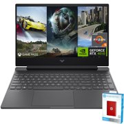 HP Victus Gaming Laptop, 15.6" FHD IPS 144Hz Display, 6-Core AMD Ryzen 5-8645HS Processor, NVIDIA GeForce RTX 4050, 16GB DDR5, 512GB SSD, Backlit KB, Wi-Fi 6, Win11 Home, 500G P500 Portable SSD