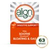 Align Probiotic Supplement for Digestive Health, 63 Capsules