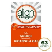 Align Probiotic Supplement for Digestive Health, 63 Capsules