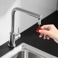 thumbnail image 4 of Cepillo giratorio para limpieza en interiores Cepillo de plástico para fregar con mango ergonómico para uso doméstico en la cocina y el bar. Eliminador eficaz de manchas, 4 of 5