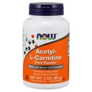 NOW Acetyl L-Carnitine Pure Powder, 57 Servings