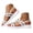 White, variant on Platform Sandals Women Memory Foam Strappy Orthopedic Wedges Slip on Slides Comfortable Summer Beach Walking Shoes with Back Strap Black Size 6