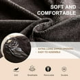 thumbnail image 5 of Bean Bag Chair for Adults,5FT Oversize Floor Bean Bags Offers Ample Space for Adults,Memory Foam Giant Bean Bags,Lounger Versatile Design Suits Any Room,Movie Nights,Reading (Black, 5FT), 5 of 12