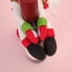 thumbnail image 5 of leyfeng Mini funda navideña para botella de vino, portabotellas de vino, Mini funda para botella de vino de Papá Noel, decoración de mesa, 5 of 8