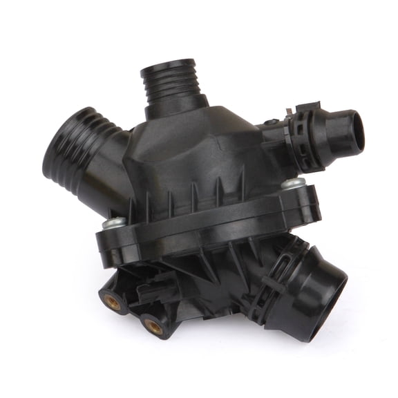 MITZONE Engine Coolant Thermostat Assembly Compatible with BMW E90 E92 E60 E83 323i 325i 328i 330i 335i 525i 528i x3 Z4 128i Replace 11537549476