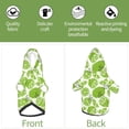 thumbnail image 4 of Yiaed Green Various Lemons Print Dog Hoodie Security Pet Dog Costume Pets Dog Hoodie Sweatshirt with Pocket for Small Dogs-X-Large, 4 of 5
