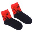 thumbnail image 4 of Chaussettes Style Halloween en Coton pour Femmes Filles (Rouge), 4 of 8