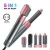 5 in 1Electric Hot Air Comb Portable Automatic Curling Iron Professional Hairdressing Salon Tool