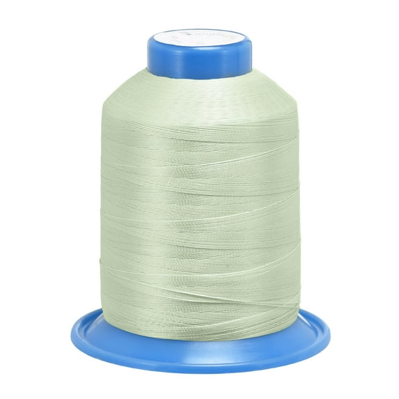Uxcell 1312 Yards 210D/0.32mm Extra Strong Bonded Polyester Thread (Tea Green)