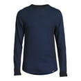 thumbnail image 4 of Hanes Originals Men's Raschel Reversible Knit Thermal Top, Sizes S-2XL, 4 of 5