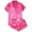 Pink, variant on ZZwxWA Womens Pajamas, Women's Satin Casual Home Button Pajama Set Tax Free Weekend