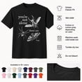 thumbnail image 5 of You're Not Alone There Are Bugs Graphic T-Shirt, Unisex Classic Fit Insect Tee, 5 of 9