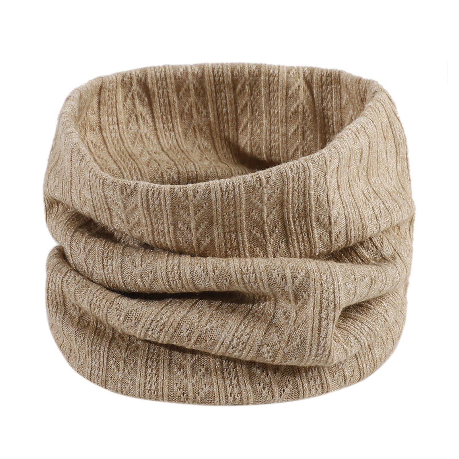 fvwitlyh Womens Hair Scarf for Sleeping Winter Wool Knitted Neck Scarf