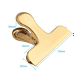 thumbnail image 3 of 10 Pack Chip Bag Clips, Stainless Steel 3 Inch Heavy Duty Bag Clips for Kitchen &Office, 3 of 7