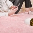 thumbnail image 2 of Pink Rug, Bedside Preppy Dorm Area Rug, College Essentials Non Slip Small Carpets for Bedroom, Anti Slip Fluffy Living Room Rugs Home Decor Aesthetic, Nursery (Pink), 2 of 10