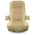 RV Designer C793 Brown GripFit RV Seat Cover 1 Pack