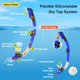thumbnail image 5 of Equipo de Snorkel MELUMILU Conjunto de Tubo Seco para Adultos Azul, 5 of 7