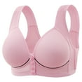 thumbnail image 2 of Weikingp Bras for Women Bras for Women Sports Up Bra Wireless Beauty Back Bralettes High Support Brasieres Comfort No Underwire Bras Bralettes for Women Push Up Bra Pink Xl, 2 of 9