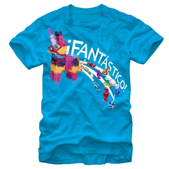 Men's Lost Gods Fantastico Unicorn Pinata Graphic Tee Turquoise X Large