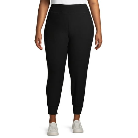 Women's Plus Size Athleisure Cropped Jogger