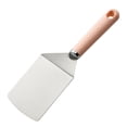 thumbnail image 2 of Cook with Color 12.6-Inch Stainless Steel Griddle Turner with Heat-Resistant Silicone Grip, Pink, 2 of 5