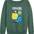 thumbnail image 3 of Spongebob Squarepants - Bubbles - Women's French Terry Long Sleeve Shirt, 3 of 6
