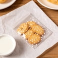 thumbnail image 6 of Self-Sealing Treat Bags, 100-Piece Transparent Plastic Bags with an Adhesive Closure, 6 of 6