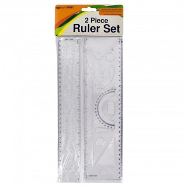 bulk buys hx121 72 alphabet number stencil ruler set 72 piece