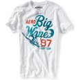 thumbnail image 1 of Aeropostale Playera gráfica Palm Tree Surfer para hombre, blanca, pequeña, 1 of 1