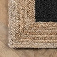 thumbnail image 4 of Aizza Trends Handmade Hand Crafted Eco -Frendly Jute Floor Area Rug-Floor Carpet Rug-Floor Runner Rug-Center Table Carpet Rug-Bed Side Runner Rug-Make in India-2.6 x 16 Feet ( 75 cm x 480 cm ), 4 of 5