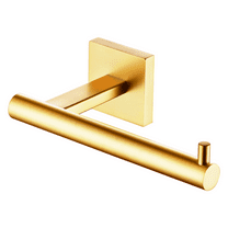 KOKOSIRI Toilet Paper Holder Tissue Paper Dispenser for Bathroom Toilet Roll Holder Brushed Gold Stainless Steel B2005BG