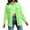 Light Green, variant on Women's Wool & Pea Coats Crop Button Down Puffer Jacket Winter Quilted Warm Short Jacket Outerwear Light Purple,S