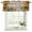 Brown, variant on 2 Pack Farmhouse Sunflower Valances for Windows Bedroom Living Room Window Treatments, Vintage Daisy Butterflies Rustic Wood Rod Pocket Valance Drapes Short Kitchen Curtains Over Sink 60"x18"