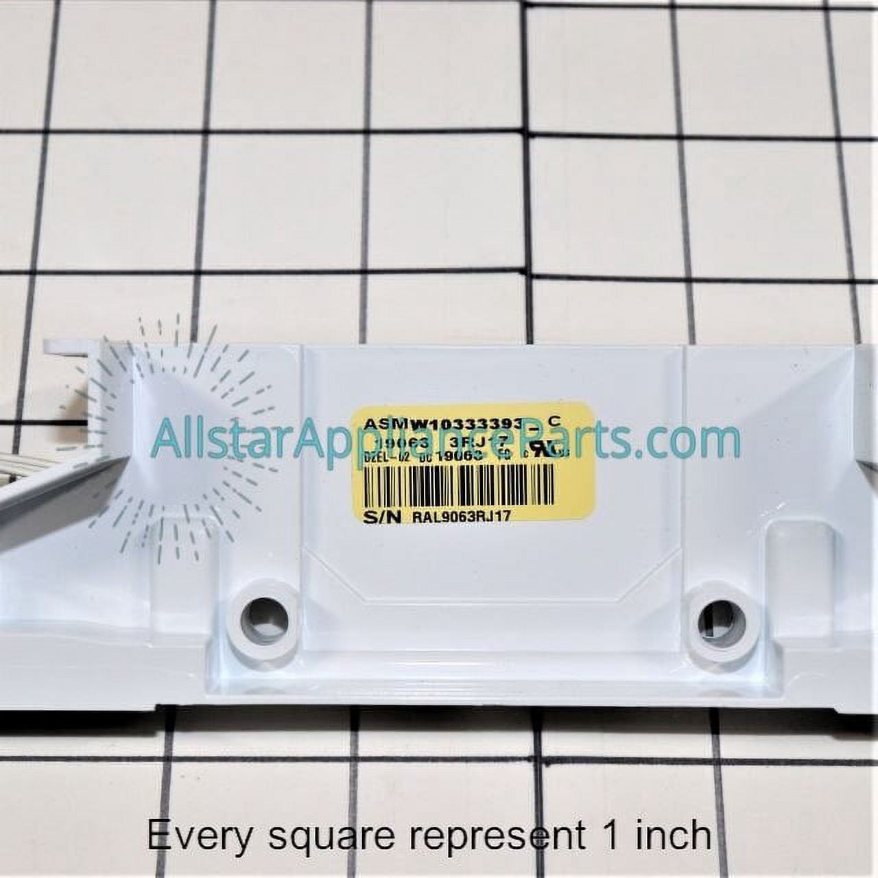 Whirlpool Dishwasher Control Panel WPW10333393