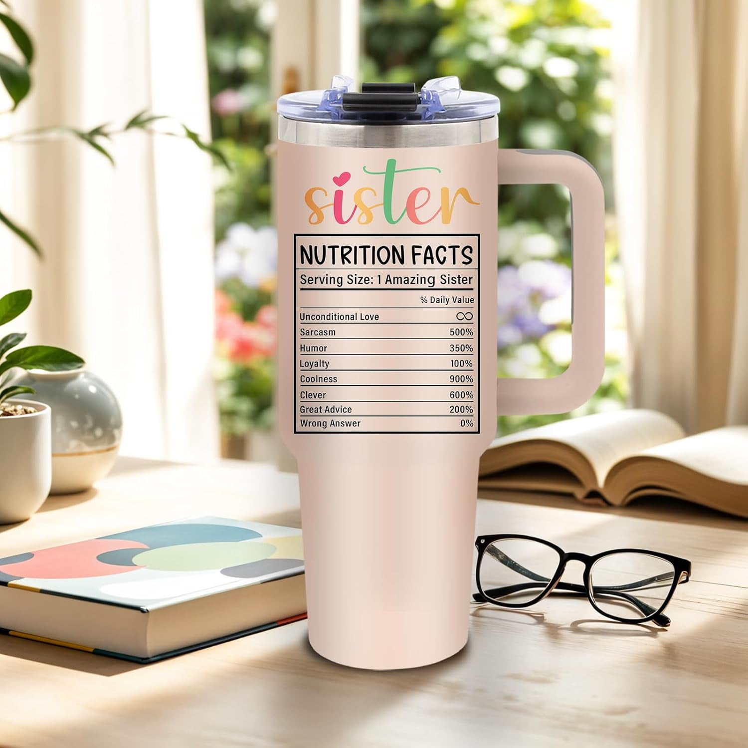 Niece Gifts from Auntie, Birthday Tumbler for Women, Christmas Graduation Gift for Nieces Adult, To My Niece, 40 Oz Tumbler with Handle Lids and Straw Christmas Gifts, 1PCS
