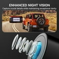 thumbnail image 6 of WolfBox 12" Rear View Mirror Dash Cam, 4K Mirror Dash Cam Front and 2.5K Rear Camera, Rearview Dash Camera for Car with WDR, Night Vision, Free 64GB Card & GPS, 6 of 15
