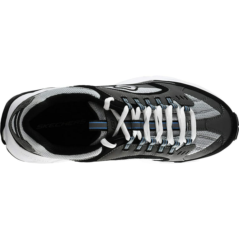 Fæstning Sæbe TVstation Skechers Sport Men's Stamina Nuovo Charcoal/Grey Cutback Lace Up Sneaker 10  M US - Walmart.com