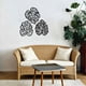 thumbnail image 4 of Colgador de pared de macramé con hojas tropicales: estilo boho, fibra natural, juego de 3 piezas, fácil de instalar, para el salón, el dormitorio y la decoración de fiestas, 4 of 6
