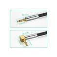 thumbnail image 3 of 3.5mm Male To Male Stereo Audio Cable 3.5Aux Cord With Right Angled Connectors Optional For Headphones And Speakers, 3 of 9
