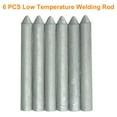 thumbnail image 3 of Uxcell 6pcs Low Temperature Universal Welding Rods Metal Easy Melt Welding Rods Sticks Solder Pipe Welding Tools Aluminum Rod for Aluminum Stainless Steel Iron, 3 of 6