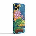 thumbnail image 2 of Moon Flower Case Compatible with iPhone 14 Pro,Aesthetic Art Design Full Cover Protective Case, 2 of 5