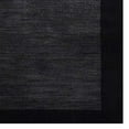 thumbnail image 5 of Rugsotic Carpets Handmade Rugs Hand Knotted Loom Runner 2'6''x8' Charcoal Black Wool for Indoor Use, 5 of 5